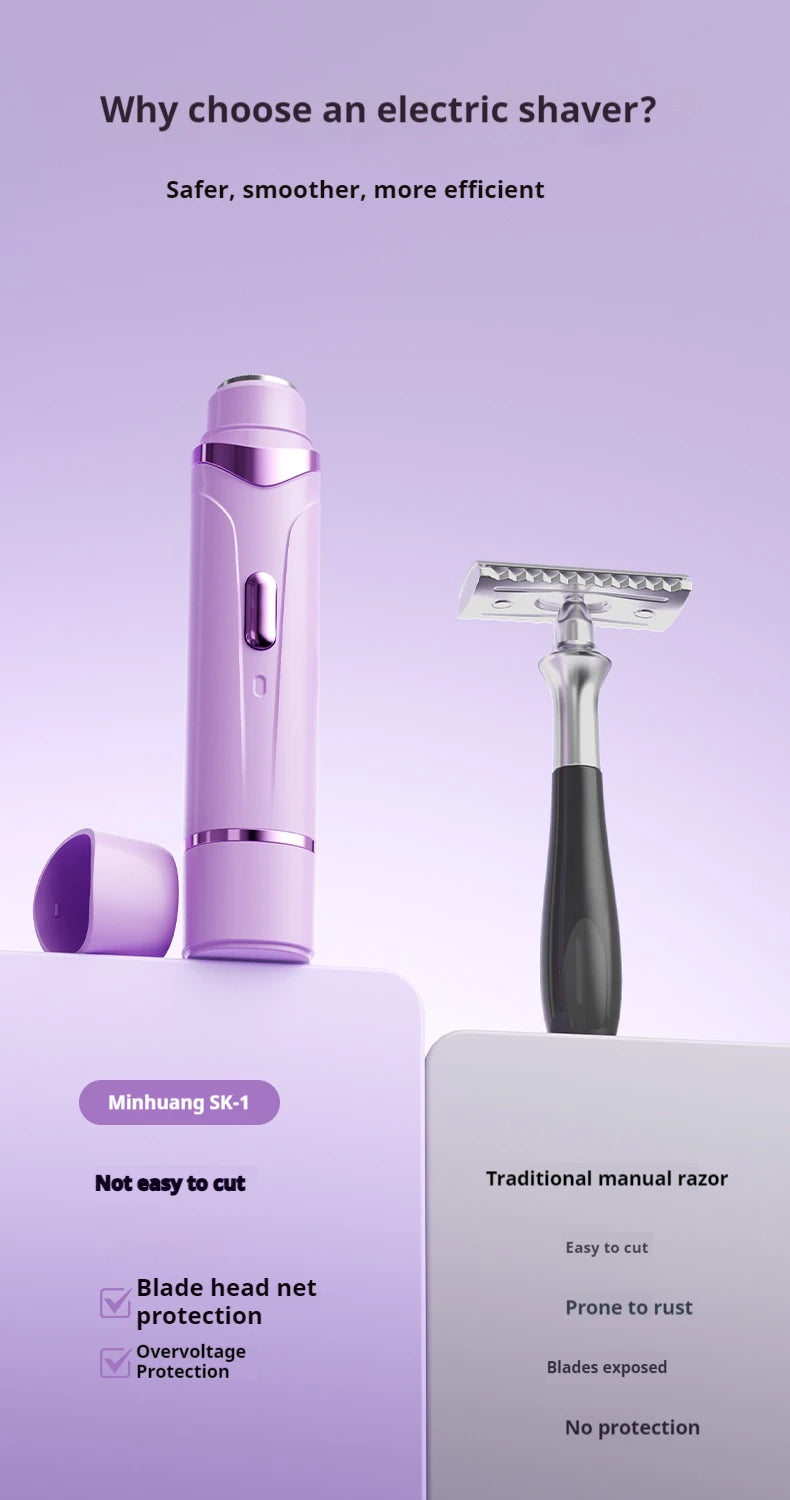 TrimGo 2 in 1 Portable Hair Remover
